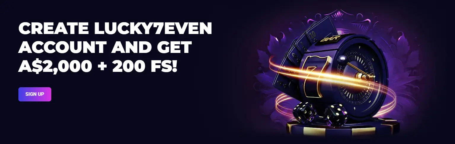 Lucky7even Casino Login & Registration in Australia